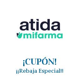 Logo de la tienda MiFarma con cupones de descuento