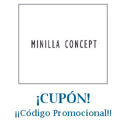 Logo de la tienda Minilla Concept con cupones de descuento