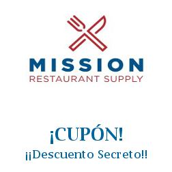 Logo de la tienda Mission Restaurant Supply con cupones de descuento