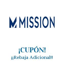 Logo de la tienda Mission con cupones de descuento