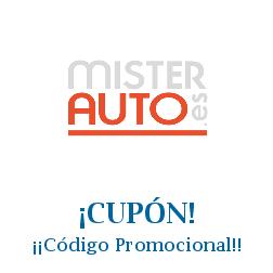 Logo de la tienda Mister Auto con cupones de descuento