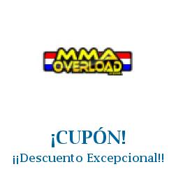 Logo de la tienda MMA Overload con cupones de descuento