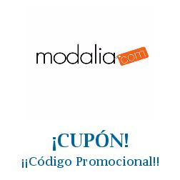 Logo de la tienda Modalia con cupones de descuento