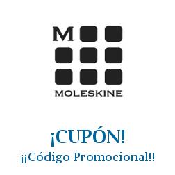 Logo de la tienda Moleskine con cupones de descuento