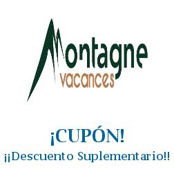 Logo de la tienda Montagne Vacances con cupones de descuento