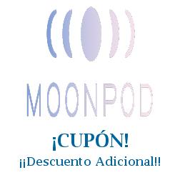 Logo de la tienda Moon Pod con cupones de descuento