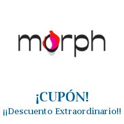 Logo de la tienda Morph Audio con cupones de descuento