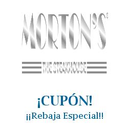 Logo de la tienda Mortons con cupones de descuento