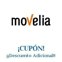 Logo de la tienda Movelia con cupones de descuento