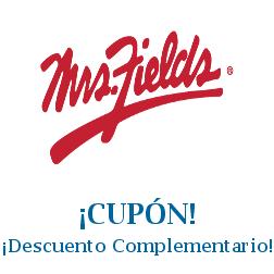 Logo de la tienda Mrs  Fields con cupones de descuento