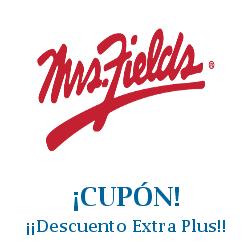 Logo de la tienda Mrs Fields con cupones de descuento