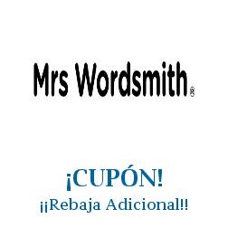 Logo de la tienda Mrs Wordsmith con cupones de descuento