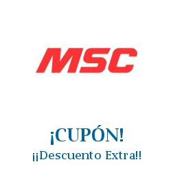 Logo de la tienda MSC Direct con cupones de descuento