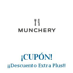 Logo de la tienda Munchery con cupones de descuento