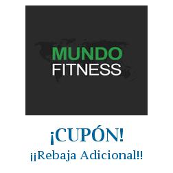 Logo de la tienda Mundo Fitness con cupones de descuento