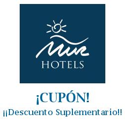 Logo de la tienda Mur Hoteles con cupones de descuento