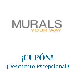 Logo de la tienda Murals Your Way con cupones de descuento