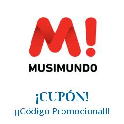 Logo de la tienda Musimundo con cupones de descuento