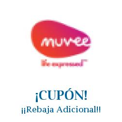 Logo de la tienda Muvee con cupones de descuento