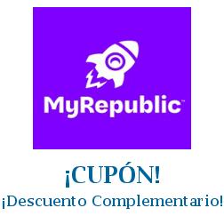 Logo de la tienda My Republic con cupones de descuento