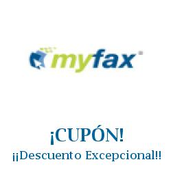 Logo de la tienda MyFax con cupones de descuento