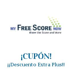 Logo de la tienda MyFreeScoreNow con cupones de descuento