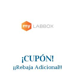 Logo de la tienda myLAB Box con cupones de descuento