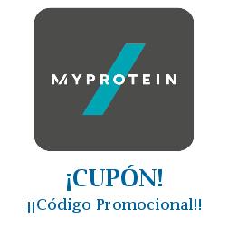 Logo de la tienda Myprotein con cupones de descuento