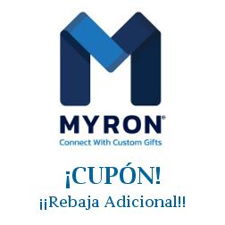 Logo de la tienda Myron con cupones de descuento