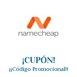 Logo de la tienda Namecheap con cupones de descuento