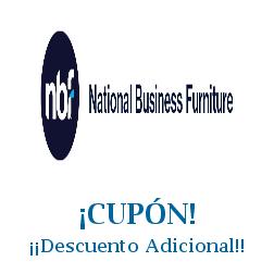 Logo de la tienda National Business Furniture con cupones de descuento