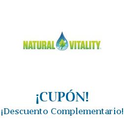 Logo de la tienda Natural Vitality con cupones de descuento