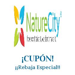 Logo de la tienda Nature City con cupones de descuento