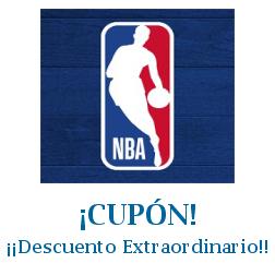 Logo de la tienda NBA League Pass con cupones de descuento