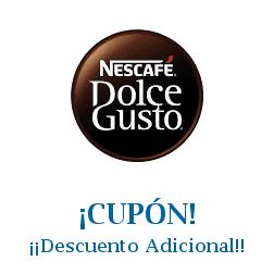 Logo de la tienda Nescafé Dolce Gusto con cupones de descuento