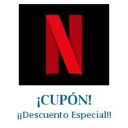 Logo de la tienda Netflix con cupones de descuento