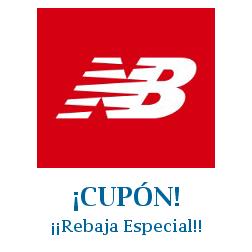 Logo de la tienda New Balance con cupones de descuento