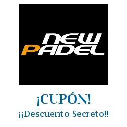 Logo de la tienda New Padel con cupones de descuento