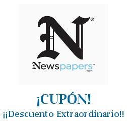 Logo de la tienda Newspapers con cupones de descuento