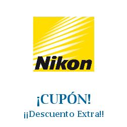 Logo de la tienda Nikon con cupones de descuento