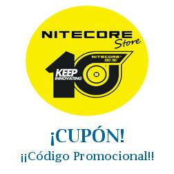 Logo de la tienda Nitecore con cupones de descuento