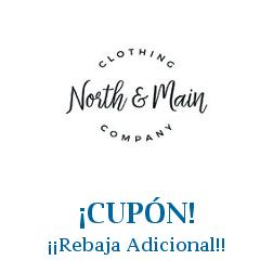 Logo de la tienda North and Main con cupones de descuento