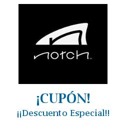 Logo de la tienda Notch Gear con cupones de descuento