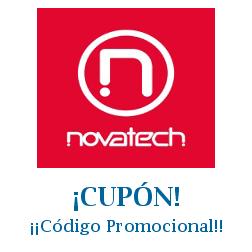 Logo de la tienda Novatech con cupones de descuento