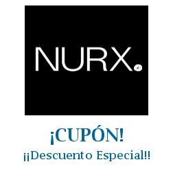 Logo de la tienda Nurx con cupones de descuento