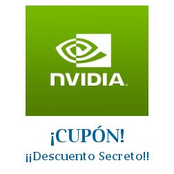 Logo de la tienda Nvidia con cupones de descuento