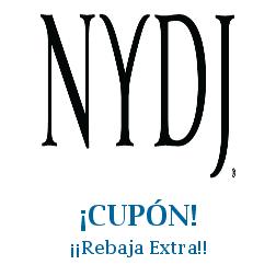 Logo de la tienda NYDJ con cupones de descuento