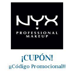 Logo de la tienda NYX Cosmetics con cupones de descuento