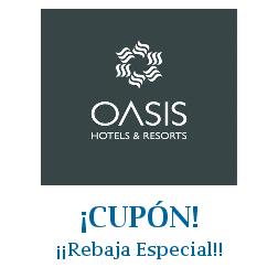 Logo de la tienda Oasis Hotels con cupones de descuento