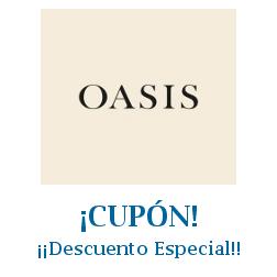 Logo de la tienda Oasis con cupones de descuento